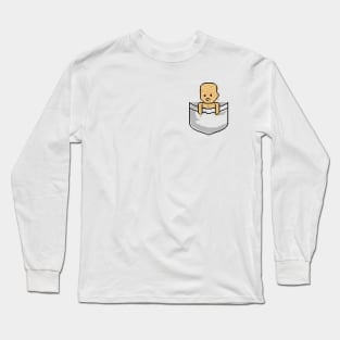 Pixel Pocket Mummy Long Sleeve T-Shirt